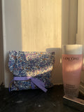 Pochette & cotons démaquillants réutilisables