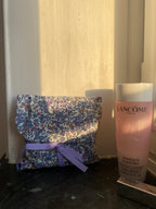 Pochette & cotons démaquillants réutilisables