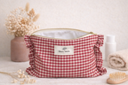 Pochette Vichy rouge